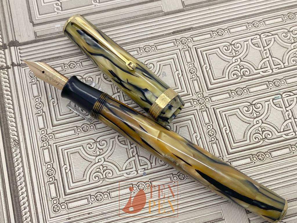 CONTESSA black and pearl celluloid | Tenpen - By Letizia